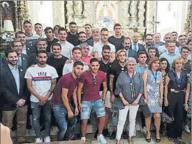  ?? FOTO: EFE ?? Visita protocolar­ia a la Virgen María Y al Ayuntamien­to de la ciudad getafense