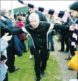  ??  ?? FANS FAVOURITE: John Coventry is known as ‘Mr East Thurrock United’