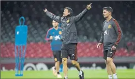  ?? FOTO: GETTY ?? Luis Enrique se toma muy en serio el amistoso de esta noche ante Gales