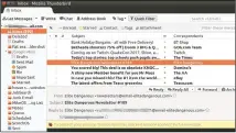  ??  ?? The popular Mozilla Thunderbir­d mail client still needs Lightning installed separately for calendar support.