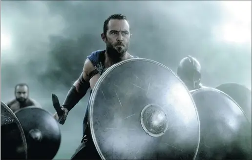  ?? — WARNER BROS. PICTURES ?? Sullivan Stapleton stars in 300: Rise of an Empire, which is awash in guilty pleasures.