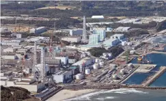  ?? ?? A view of the Fukushima Daiichi nuclear power plant in Fukushima Prefecture, Japan. — IC