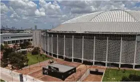  ?? Houston Chronicle file ?? Even in the future, what to do with the still-abandoned Astrodome remains a hot topic of debate.