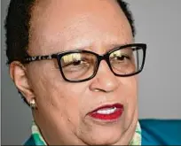  ?? Lori Van Buren / Times Union archive ?? Shirley Ann Jackson, president of Rensselaer Polytechni­c Institute, has announced that she will step down July 1, 2022, after serving more than 20 years at the Troy university.
