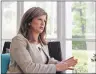  ?? THE CANADIAN PRESS ?? Conservati­ve Interim Leader Rona Ambrose is shown during an interview with The Canadian Press in Ottawa on Thursday.