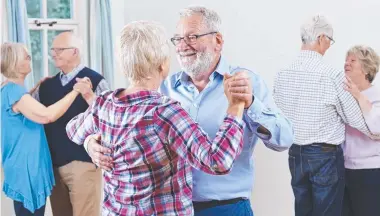  ?? TAKE YOUR PARTNER: Dancing to music ‘ in sequence’ well worth giving it a go. ??