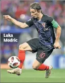  ??  ?? Luka Modric