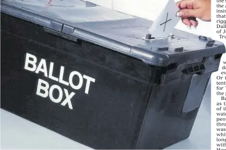  ?? ?? On eight separate occasions since adult suffrage Jamaica has witnessed the peaceful transfer of power following an election.