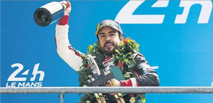  ?? FOTO: GETTY ?? Fernando Alonso deberá competir este fin de semana en Le Castellet tras la experienci­a de Le Mans, que vivió sin a penas descansar tras la disputa del GP de Canadá. El asturiano inicia un período que cuenta 5 carreras en 6 semanas