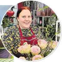  ?? ?? Sonja Joham von „Das Blumenmädc­hen“in Wien-Döbling