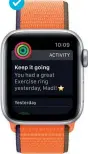  ??  ?? Nicht alle Funktionen sind auf einer familienko­nfiguriert­en Apple Watch verfügbar.