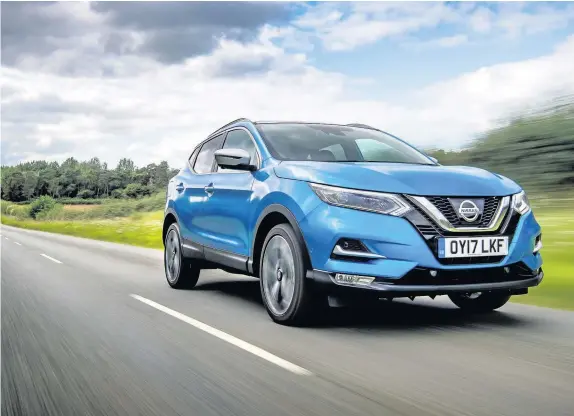  ??  ?? There is compliment­ary servicing, maintenanc­e and tyres on your Nissan Qashqai