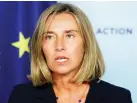  ??  ?? Federica Mogherini