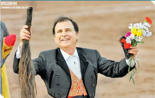  ?? FOTO: ARCHIVO ESTO ?? El matador Eloy Cavazos se labró a pulso una exitosa carrera en el planeta de los toros. /