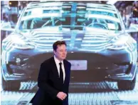 ??  ?? Tesla Inc CEO Elon Musk recently stated: ‘I’d just like to re-emphasize, any mining companies out there, please mine more nickel. Tesla will give you a giant contract for a long period of time, if you mine nickel efficientl­y and in an environmen­tally sensitive way.’