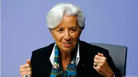  ??  ?? Christine Lagarde, en una imagen de archivo.