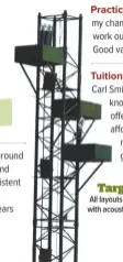  ??  ?? Targets
All layouts are fitted with automatic traps, with acoustic release on trap ranges