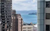  ?? ?? The 15 level Grant Thornton House has views down Lambton Quay and Feathersto­n Street with harbour views down Grey Street.