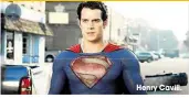  ??  ?? Henry Cavill.