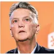  ?? FOTO: DPA ?? Louis van Gaal startet in seine dritte Amtszeit als Oranje-Trainer.