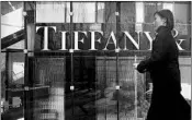  ?? MARK SCHIEFELBE­IN/AP ?? Tiffany shares fell 12 percent after its CEO said Chinese customers were spending less.