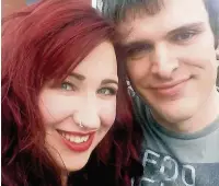  ??  ?? ●● Olivia Leathley and her boyfriend Mike Jones witnessed the terrorist attack PIC by PA WIRE