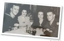  ?? Courtesy photo ?? (Right) Robert Gormley and his wife Maxine with friends.