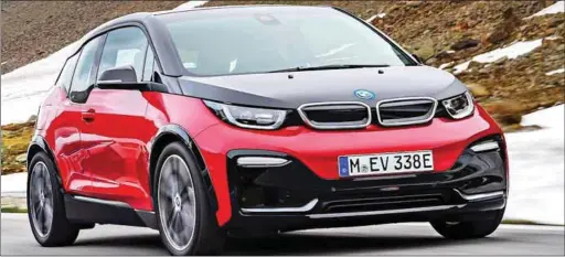  ??  ?? The new BMW i3