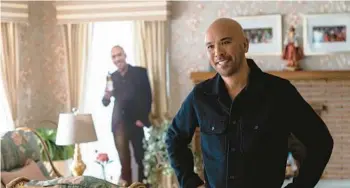  ?? ED ARAQUEL/UNIVERSAL PICTURES ?? This image released by Universal Pictures shows Jo Koy on the set of“Easter Sunday.”