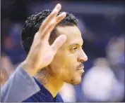  ??  ?? Memphis Grizzlies forward Matt Barnes warms up before an NBA preseason game against the Houston Rockets Tuesday in Memphis, Tenn.