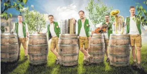  ?? FOTO: OH ?? „Oberkraine­r Power“kommt am Vatertag zum Waldfest.