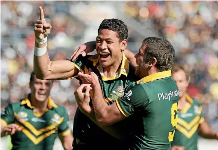  ??  ?? Ten years since he left the code, Israel Folau has returned to rugby league with the Catalans Dragons.