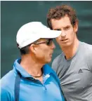  ??  ?? Ivan Lendl (i) con Andy Murray