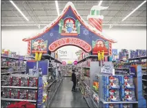  ?? PATRICK T. FALLON — BLOOMBERG ?? Toys are displayed for sale at a Walmart store in Burbank, Calif., on Nov. 19, 2018, ahead of Black Friday.