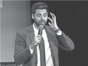  ?? FILE/INVISION/AP ?? Hasan Minhaj will host the Film Independen­t Spirit Awards on Saturday.