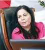  ??  ?? ACUSACIÓN. La legislador­a Diana Karina Velázquez está acusada de participar en el desvío de recursos del gobierno de César Duarte al PRI.