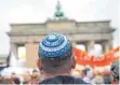  ?? FOTO: DPA ?? Juden in Deutschlan­d nehmen wachsende antisemiti­sche Tendenzen wahr.