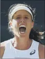  ??  ?? JOHANNA KONTA: Relieved to make it through to the third round after epic Centre Court duel.