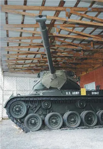  ?? KYM THOMAS PHOTO ?? Get a close view of an M-47 Patton tank at the 6th Cavalry Museum in Fort Oglethorpe, Georgia.
14
Thursday, August 15, 2019