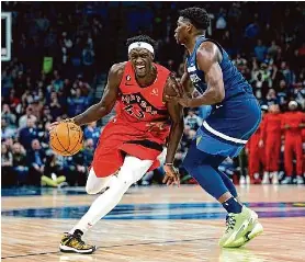  ?? Abbie Parr/Associated Press ?? Raptors forward Pascal Siakam (43) is one of three players who have been added to the player pool for the All-Star Game as injury replacemen­ts.