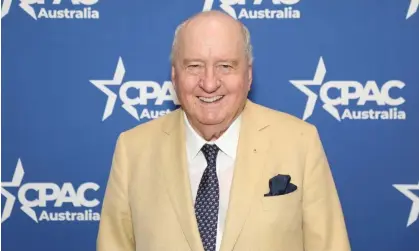  ?? Photograph: REX/Shuttersto­ck ?? Alan Jones told the CPAC audience that Australia was ‘signing an economic suicide note’ over climate change.