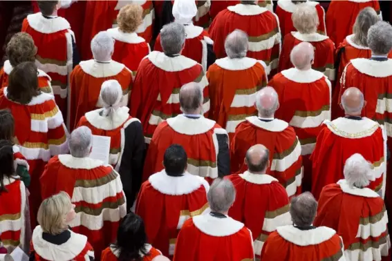  ?? (Getty) ?? A total of 117 peers have not spoken in the chamber all year, but their days could be numbered