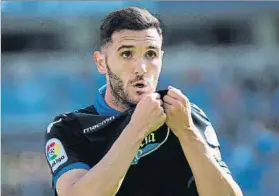  ?? FOTO: EFE ?? Peligrosís­imo Lucas Pérez será la principal baza ofensiva de los gallegos