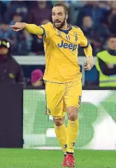 ?? (Getty Images) ?? Cinquina Higuain, 5 gol in 5 gare col Napoli
