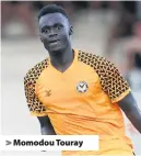  ??  ?? > Momodou Touray