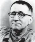  ?? Foto: dpa ?? Der fesselnde Entzaubere­r: Bertolt Brecht (1898-1956).