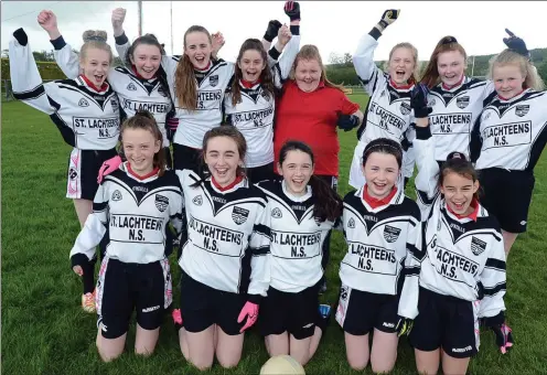  ??  ?? St. Lachteens enjoyed participat­ion in the Duhallow Schools Football Finals.