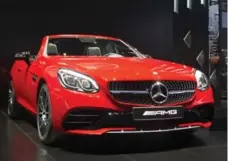  ?? TODD KOROL/TORONTO STAR ?? The Mercedes AMG SLC 43 is a sweet car, but isn’t the right vehicle for everyone. Research and understand­ing what you can afford is key.