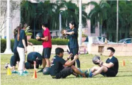  ??  ?? Workout with Merrell and the Original Bootcamp Malaysia.