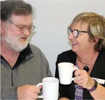  ?? PHOTO: CONTRIBUTE­D ?? FRIENDLY SUPPORT: Wayne Capper has found a great network in the NDIS.